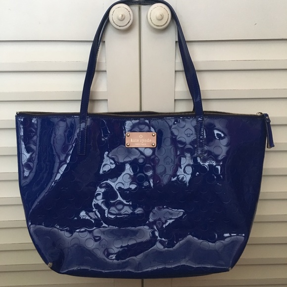 kate spade Handbags - Kate Spade Blue Tote
